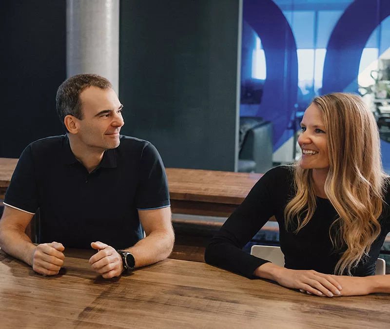 Hugues Foltz et Annie O’Farrell, Vooban