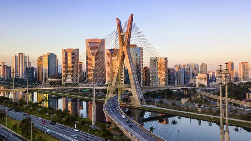 Photo de la ville de São Paulo.