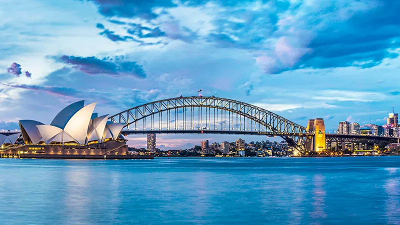 Photo du centre ville de Sydney.