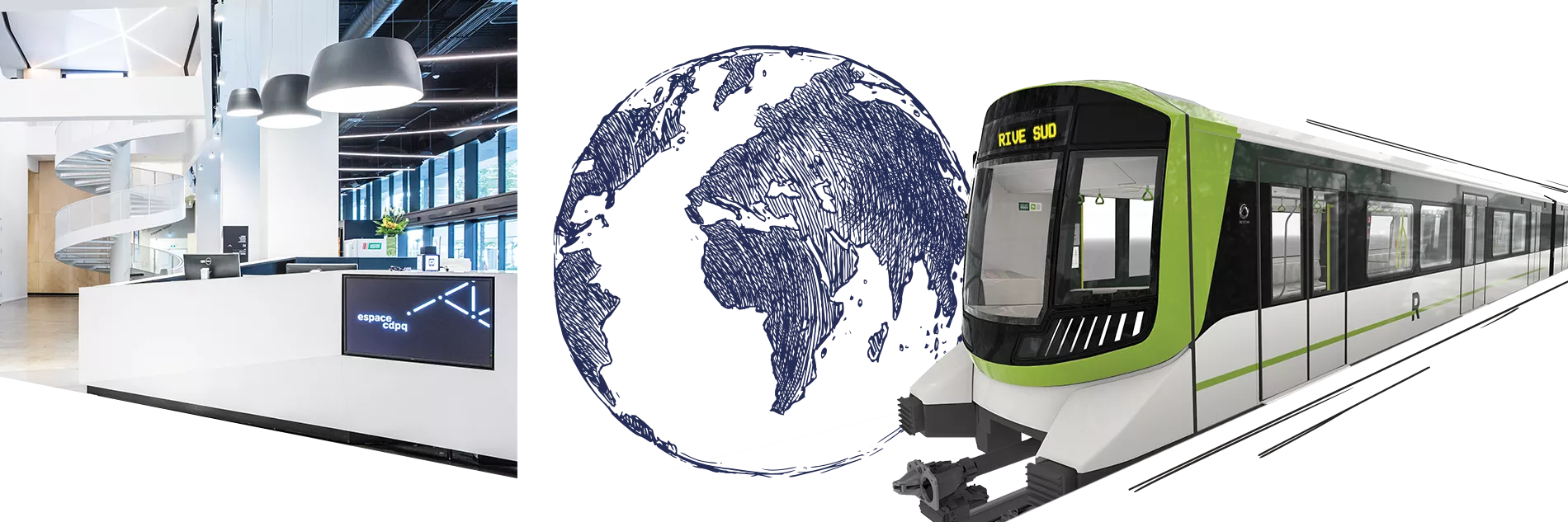 Inauguration de plusieurs bureaux dans le monde et mise en chantier officielle du REM.