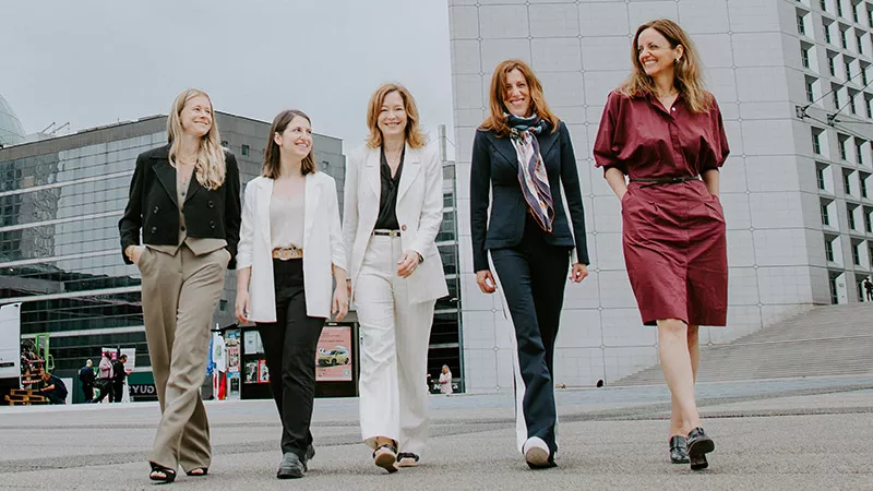 Marie-Noëlle Hamelin, Virginie Boivin, Marie-Josée Gagnon, Caroline Ménard et Isabelle Marquis.